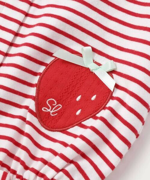 SLAP SLIP BABY / スラップ スリップ ベビー ロンパース | 【お揃い】フルーツパッチボーダー柄カバーオールベビー(60~80cm) | 詳細4