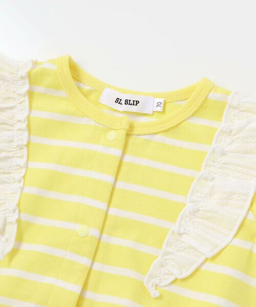 SLAP SLIP BABY / スラップ スリップ ベビー ロンパース | 【お揃い】フルーツパッチボーダー柄カバーオールベビー(60~80cm) | 詳細6