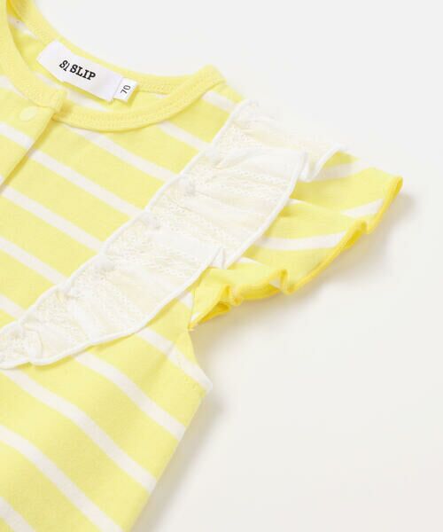 SLAP SLIP BABY / スラップ スリップ ベビー ロンパース | 【お揃い】フルーツパッチボーダー柄カバーオールベビー(60~80cm) | 詳細7