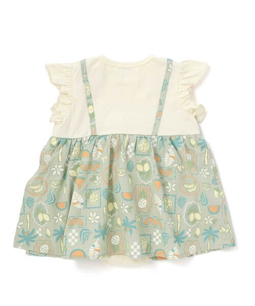 SLAP SLIP BABY / スラップ スリップ ベビー ロンパース | 【お揃い】果物総柄キャミワンピース風カバーオールベビー(70~80cm) | 詳細5