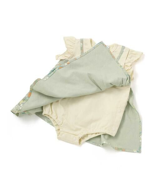 SLAP SLIP BABY / スラップ スリップ ベビー ロンパース | 【お揃い】果物総柄キャミワンピース風カバーオールベビー(70~80cm) | 詳細9