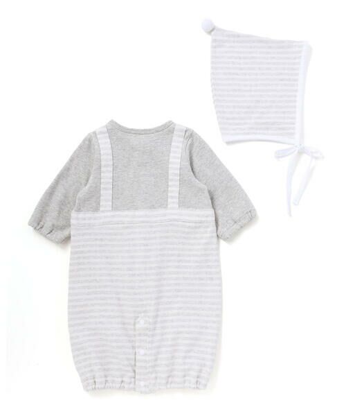 SLAP SLIP BABY / スラップ スリップ ベビー ロンパース | 切り替え2WAYロンパース+帽子セットベビー(50-70cm) | 詳細3