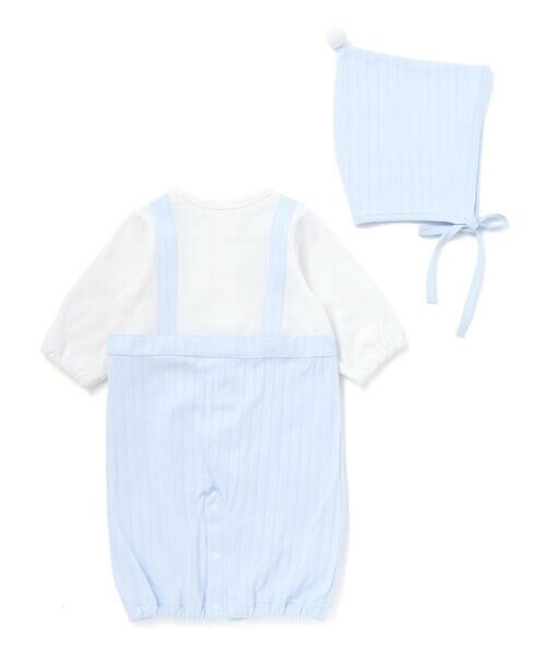 SLAP SLIP BABY / スラップ スリップ ベビー ロンパース | 切り替え2WAYロンパース+帽子セットベビー(50-70cm) | 詳細7