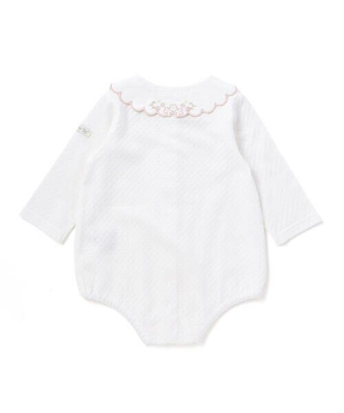 SLAP SLIP BABY / スラップ スリップ ベビー ロンパース | イチゴ花襟刺しゅうボディミニベビー(70~80cm) | 詳細4