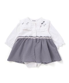 SLAP SLIP BABY / スラップ スリップ ベビー ロンパース | 花モチーフ襟付きロンパースベビー(60~80cm)