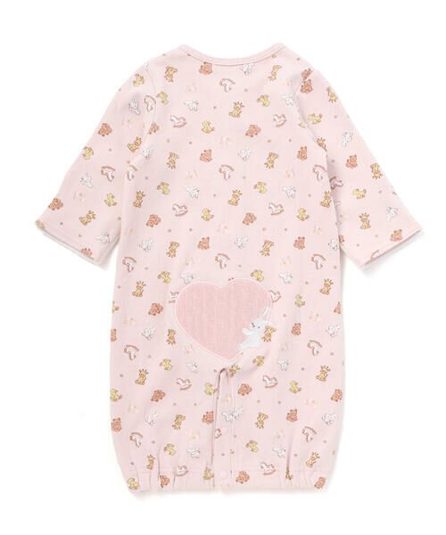 SLAP SLIP BABY / スラップ スリップ ベビー ロンパース | ウサギクマモチーフ折り返し付き2WAYロンパースベビー(50-70cm) | 詳細17