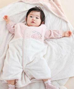 SLAP SLIP BABY / スラップ スリップ ベビー ベビー・キッズウエア | 【型押しシリーズ】ウサギクマモチーフ2WAYスリーパーベビー