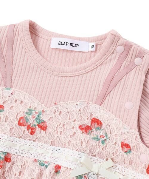 SLAP SLIP BABY / スラップ スリップ ベビー ロンパース | レースキャミソール風ロンパースベビー(70~80cm) | 詳細7
