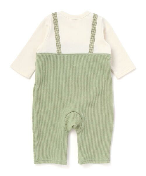 SLAP SLIP BABY / スラップ スリップ ベビー ロンパース | クマ恐竜モチーフサロペット風カバーオールベビー(60~80cm) | 詳細4