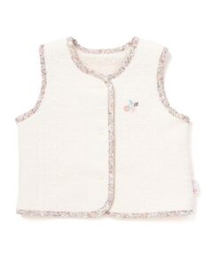 SLAP SLIP BABY / スラップ スリップ ベビー ベビー・キッズウエア | 【お揃い】リバーシブル刺しゅうベストベビー(70~80cm)