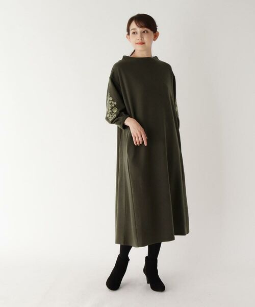 セール 手洗い可 ストレッチポンチロングワンピース ミニ丈 ひざ丈ワンピース Smart Pink スマート ピンク ファッション通販 タカシマヤファッションスクエア