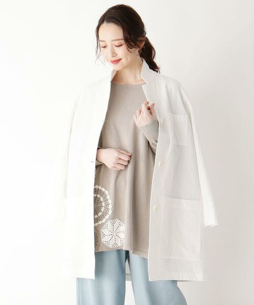 ガーゼスプリングコート その他アウター Smart Pink スマート ピンク ファッション通販 タカシマヤファッションスクエア