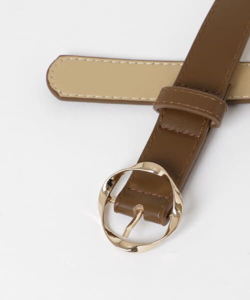 ベルト TWIST BUCKLE BELT