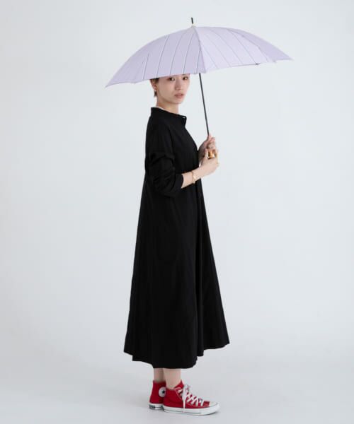 SMELLY / スメリー 傘 | w.p.c　先染めストライプ晴雨兼用日傘 | 詳細3