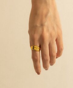 so’　wavy nuance ring