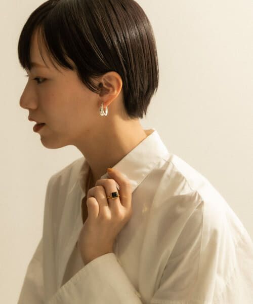 SMELLY / スメリー ピアス・イヤリング | so’　curve earring | 詳細4