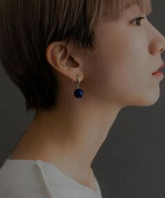 so’　lapis lazuli  earring