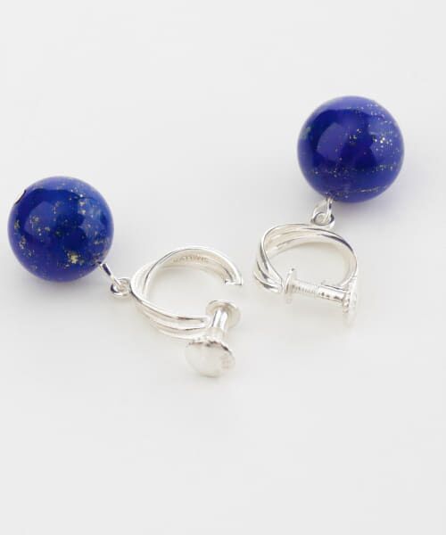 SMELLY / スメリー ピアス・イヤリング | so’　lapis lazuli  earring | 詳細10