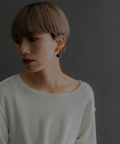 so' lapis lazuli earring （ピアス・イヤリング）｜SMELLY / スメリー