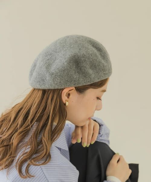SMELLY / スメリー ハンチング・キャスケット・ベレー帽 | シンプルバスクベレー | 詳細29