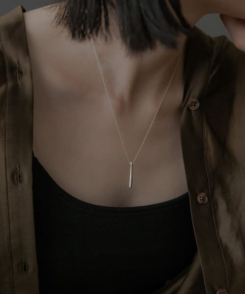 SMELLY / スメリー ネックレス・ペンダント・チョーカー | so’　nuance bar necklace | 詳細14