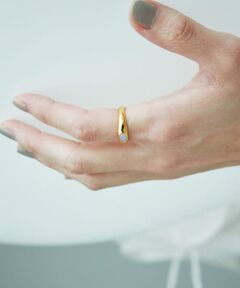 so’　stone line ring