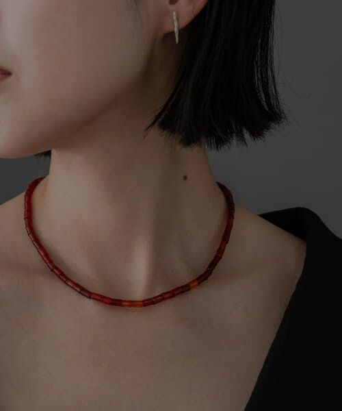 SMELLY / スメリー ネックレス・ペンダント・チョーカー | so’　carnelian necklace | 詳細3