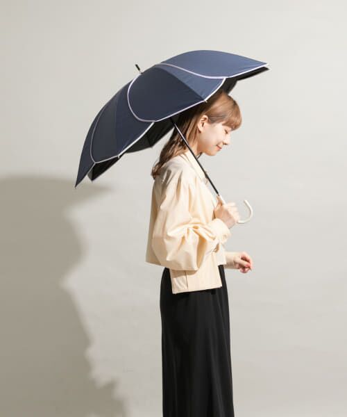 SMELLY / スメリー 傘 | because　晴雨兼用パイピングフラワー | 詳細12
