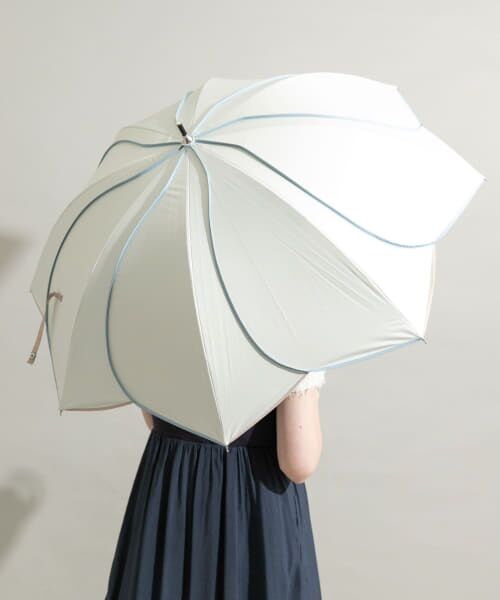 SMELLY / スメリー 傘 | because　晴雨兼用パイピングフラワー | 詳細2