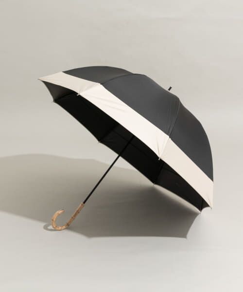 SMELLY / スメリー 傘 | because　晴雨兼用バンブーハンドルバイカラー | 詳細10