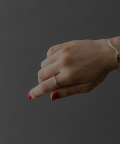 so’　square thin ring