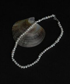 so’　pearl hook necklace