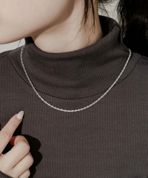 SMELLY/スメリー ステンレスデザインチェーンネックレス SLV - SMELLY/スメリー ステンレスデザインチェーンネックレス SLV -