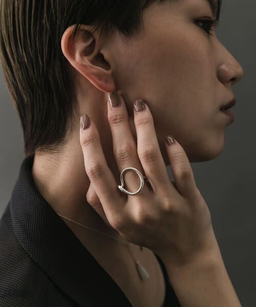 SMELLY/スメリー so' loosely circle ring SLV 11 SMELLY/スメリー so' loosely circle ring SLV 11