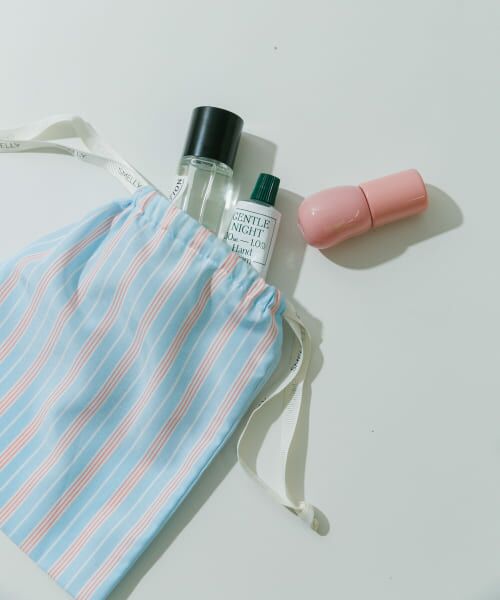 SMELLY/スメリー 『WEB/一部店舗限定』プリントキンチャクポーチ STRIPE S SMELLY/スメリー 『WEB/一部店舗限定』プリントキンチャクポーチ STRIPE S
