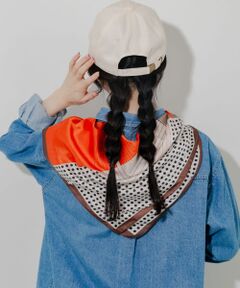 H.V.F.Nバンダナ巾着　ブラウン 再入荷!!
