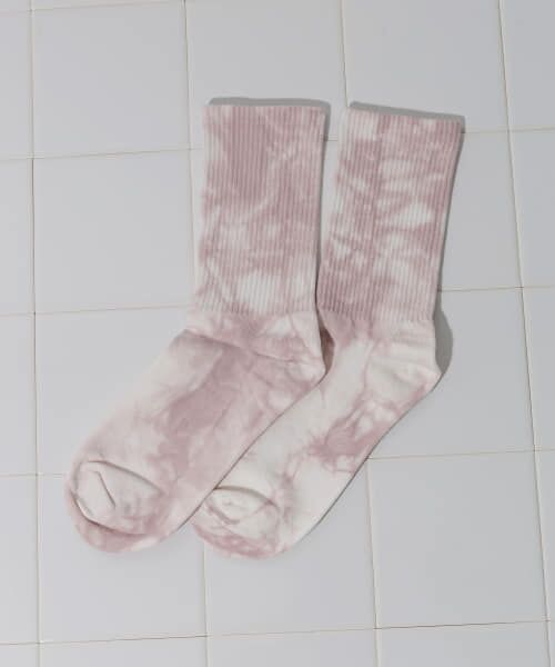 SMELLY/スメリー タイダイソックス PNK 22-25 SMELLY/スメリー タイダイソックス PNK 22-25