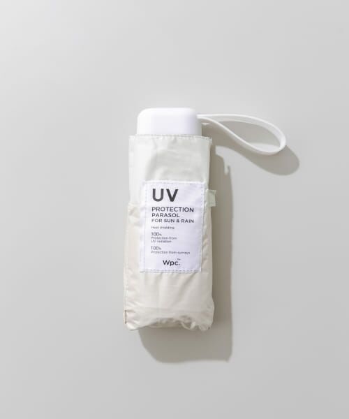 SMELLY/スメリー Wpc. UV100%折り畳み傘 BEG FREE SMELLY/スメリー Wpc. UV100%折り畳み傘 BEG FREE