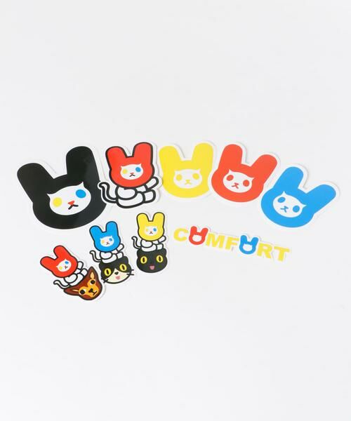 SMELLY / スメリー インテリア・インテリア雑貨 | 『WEB/一部店舗限定』COMFORT　COMFORT Sticker Kiyong | 詳細2