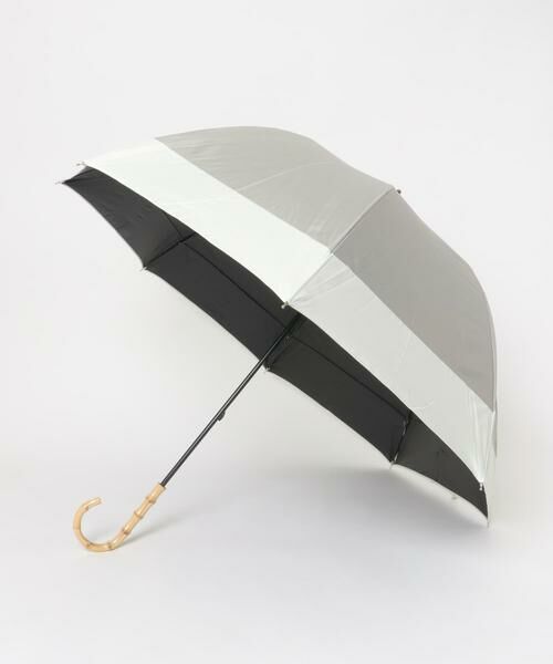 SMELLY / スメリー 傘 | because　晴雨兼用バンブーハンドルバイカラー | 詳細22