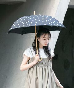 SMELLY / スメリー 傘 | because　ドットバンブー長傘