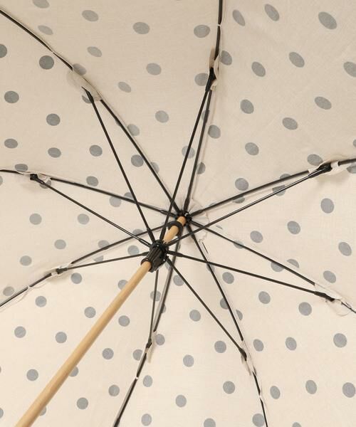 SMELLY / スメリー 傘 | because　ドットバンブー長傘 | 詳細10