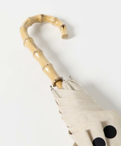 SMELLY / スメリー 傘 | because　ドットバンブー長傘 | 詳細12