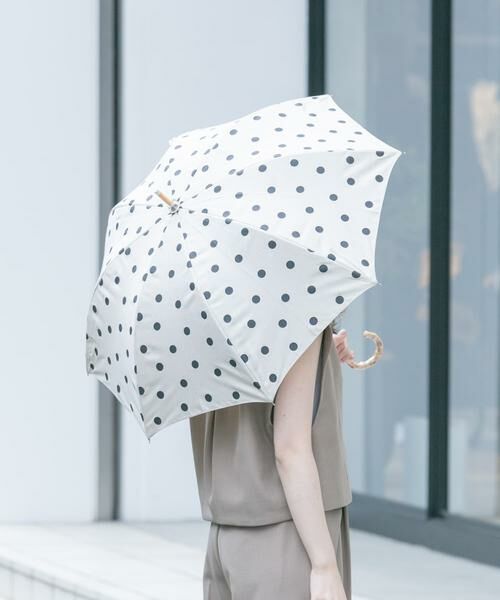 SMELLY / スメリー 傘 | because　ドットバンブー長傘 | 詳細2