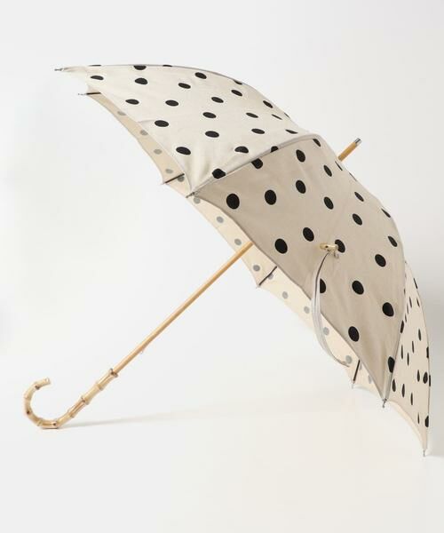 SMELLY / スメリー 傘 | because　ドットバンブー長傘 | 詳細7