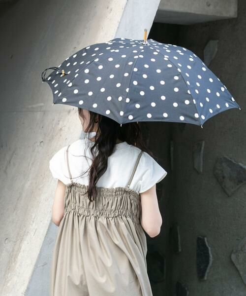 SMELLY / スメリー 傘 | because　ドットバンブー長傘 | 詳細14