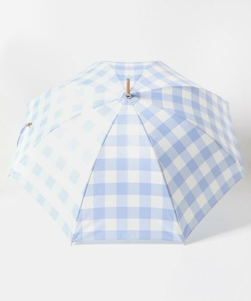 SMELLY / スメリー 傘 | because　ギンガムチェックバンブー長傘 | 詳細7