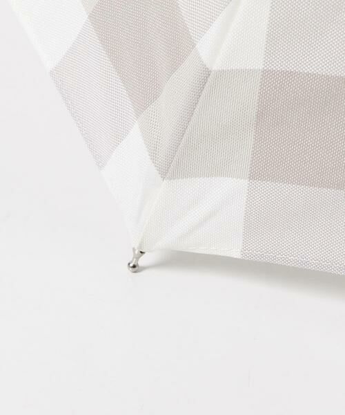 SMELLY / スメリー 傘 | because　ギンガムチェックバンブー長傘 | 詳細20