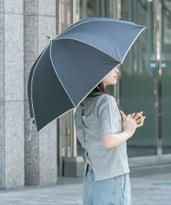 SMELLY / スメリー 傘 | because　晴雨兼用パイピング長傘