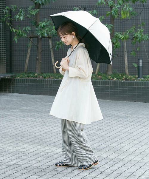 SMELLY / スメリー 傘 | because　晴雨兼用パイピング長傘 | 詳細17